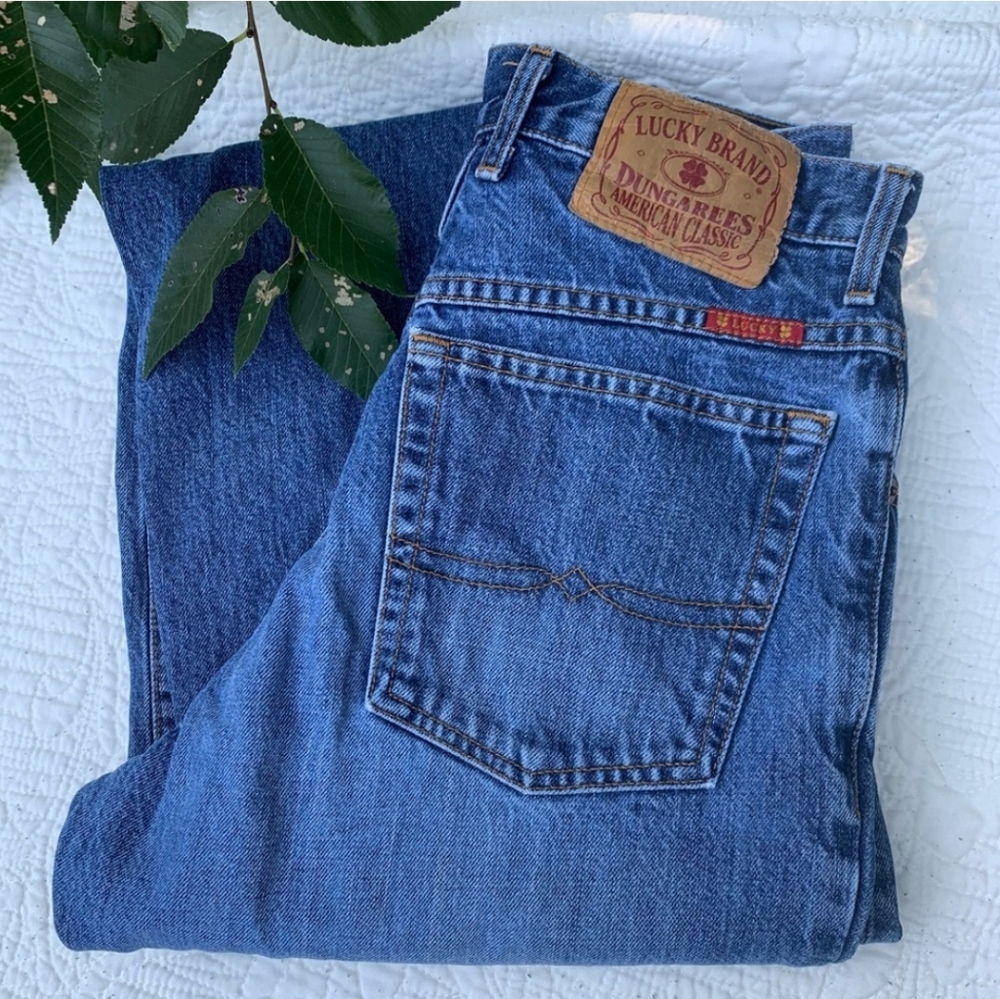 Lucky Brand Straight Leg Dark Wash Jeans USA| 29